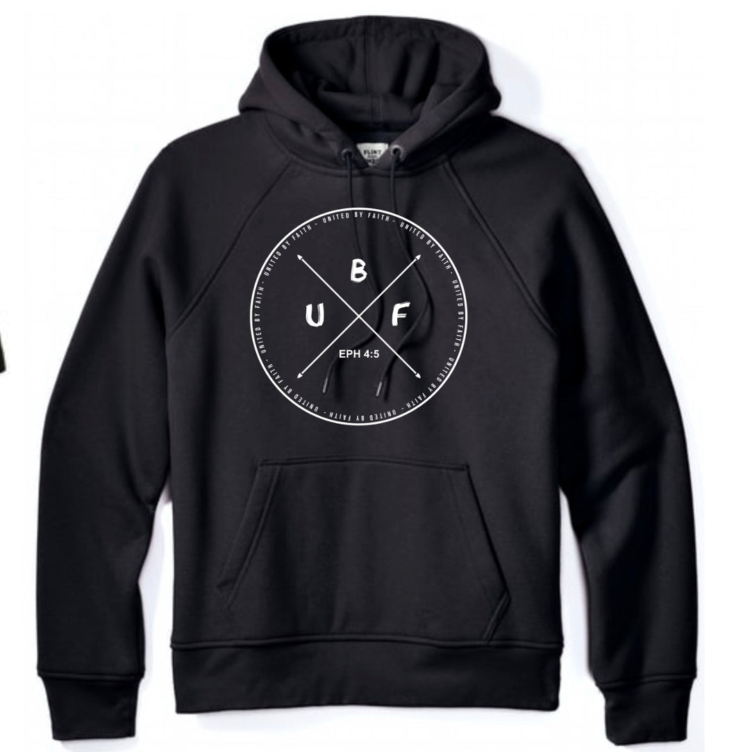 UNITED BY FAITH PULL OVER HOODIE  (ARROWS)